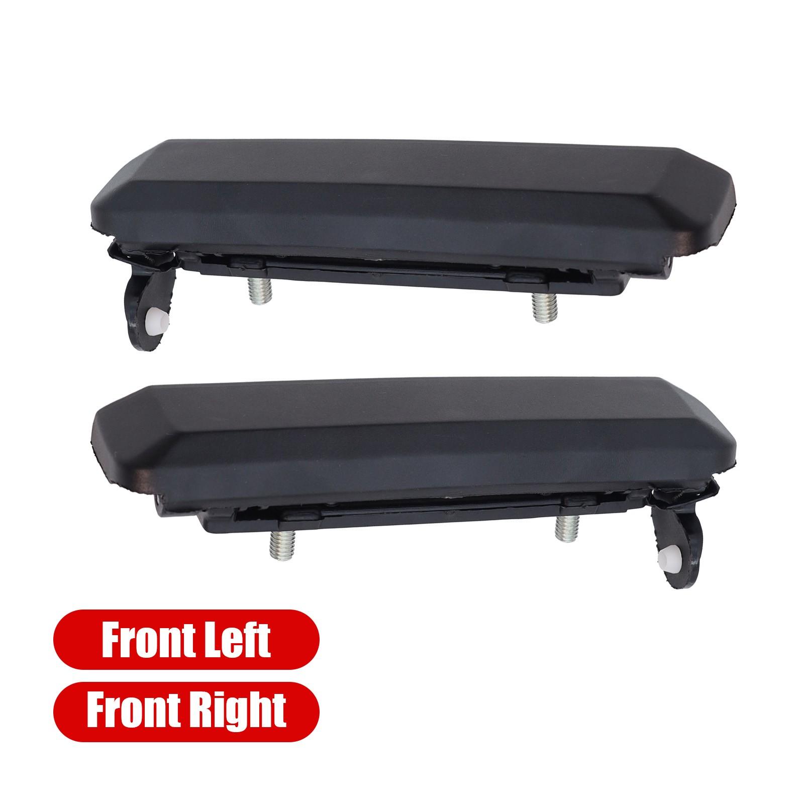 For 86-97 D21 Hardbody Pickup Pathfinder Outside Front Door Handle Set Black
