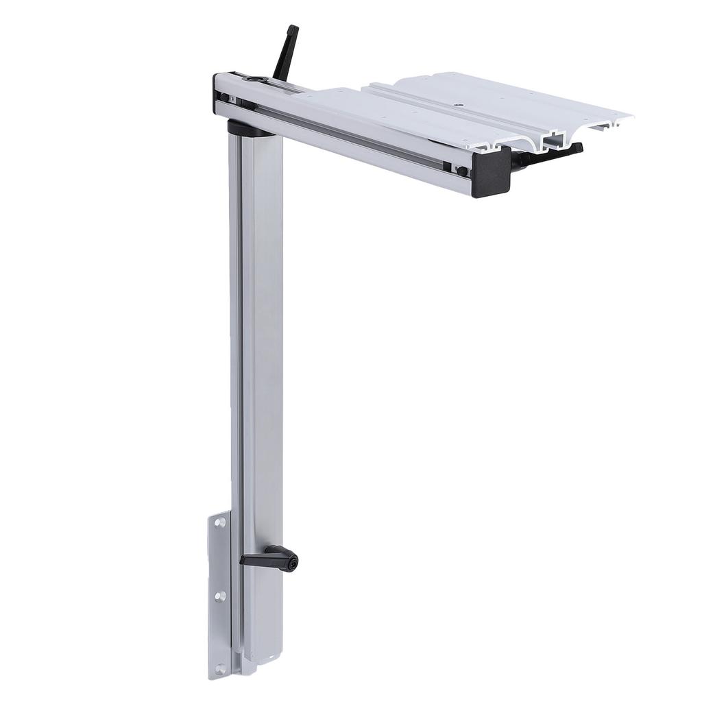 Removable Table Leg Aluminum Alloy White 360 Degree Rotation Detachable Telescopic Table Leg for Yachts RV Motorhome