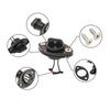 Kayak and Canoe Oval Drain Marine Stainless Steel with Secure Screw Closure