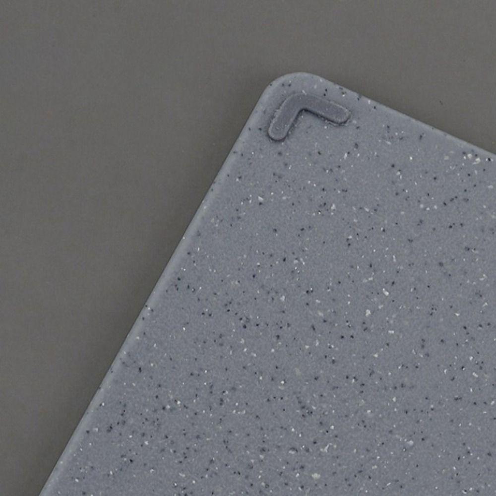 4 Pieces Non-slip Chopping Board Set with Storage Rack Slicing Board  Complementary Foods