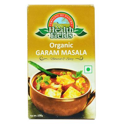 Garam masala: assaisonnement universel (100g), Garam Masala Bio, Domaines de Santé