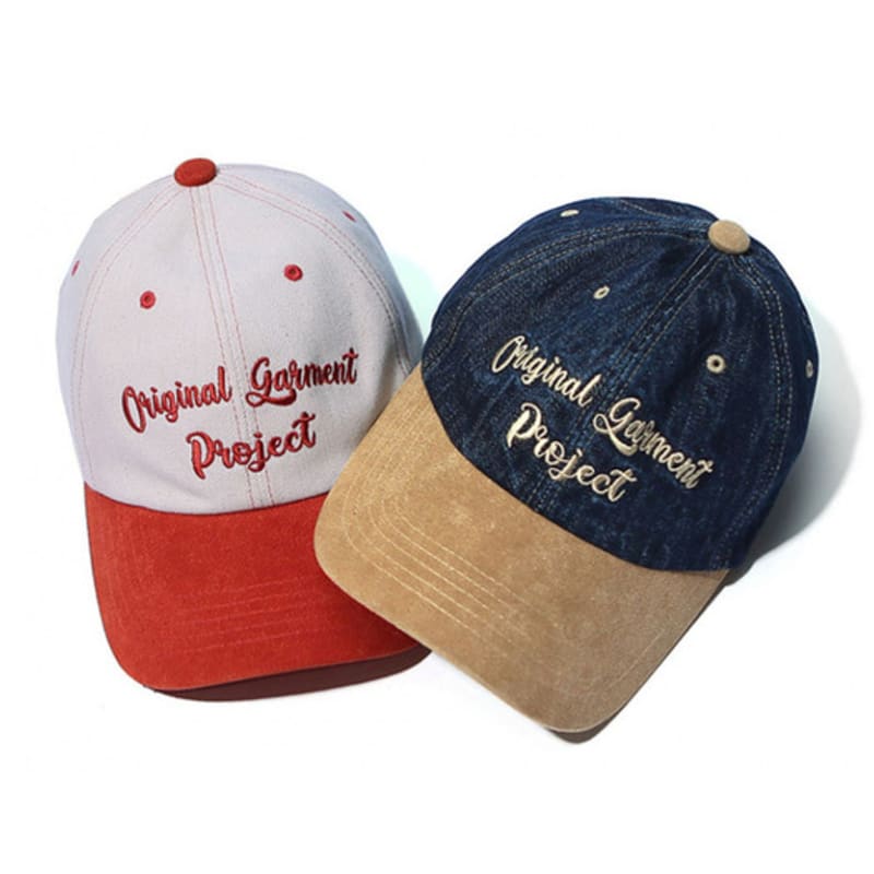 

OGARP OGARP DENIM BALL CAP (2 color) OATMEAL