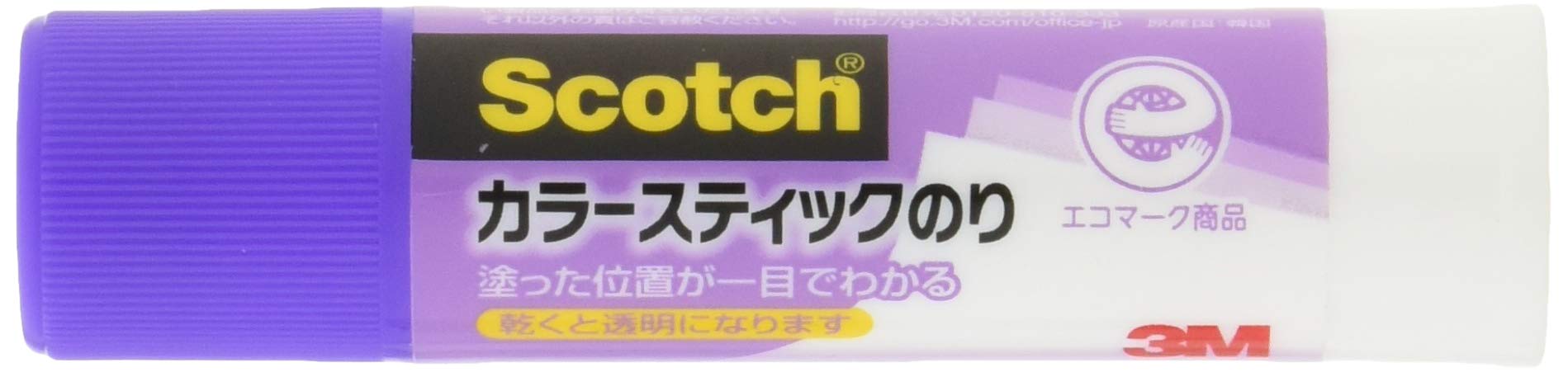 

3M скотч цветной клей-карандаш фиолетовый 8 г 6 упаковок GP-A-6P