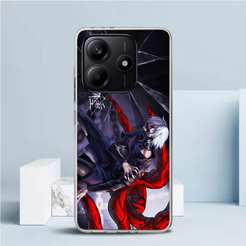G-Ghoul Tokyo Kaneki Ken Handyhülle Für Xiaomi Redmi Note 15 14 14S 13 12S 12 Pro Plus 11S 11 11T 11E 10S 10 + Weiche TPU Rückseite