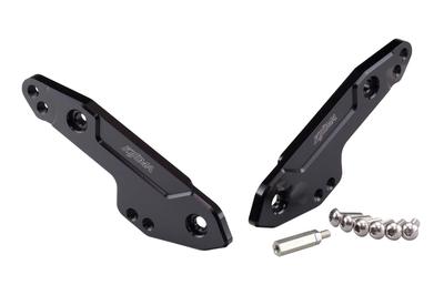 Kijima Bike Parts Step Step Up Bracket GSX250R Black Anodized (2BK-DN11A) 213-4385