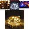Christmas Copper Wire Led String With Battery Box And Manual Switch For Holiday Decorations
