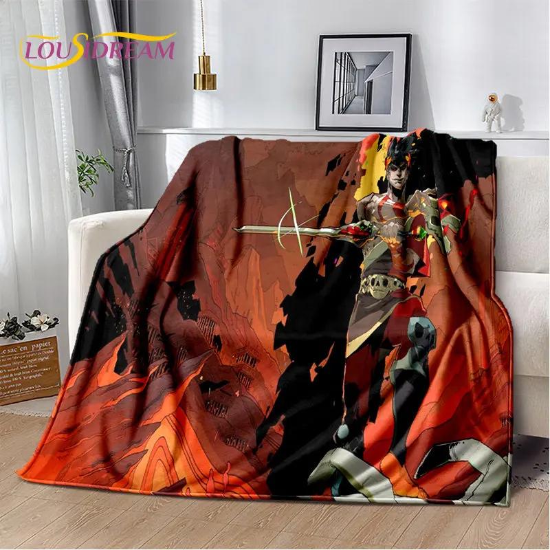 Hades Zagreus Game Gamer Soft Plush Blanket,Flannel Blanket Throw Blanket for Living Room Bedroom Bed Sofa Picnic Cover Kids
