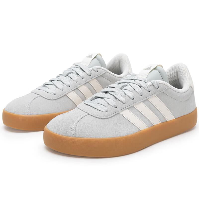 Adidas VL Court 3.0 Wonder Silver Men Sneakers Grey Off-White Gum JP7539