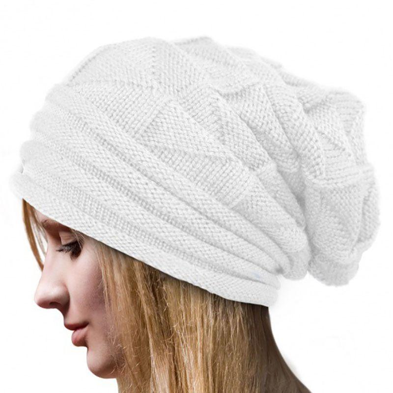 Cozy Unisex Knitted Winter Beanie Hat With Soft Acrylic Fabric For Ultimate Comfort