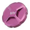 Aluminum Alloy Gas Value Cover Black Blue Cap Gold