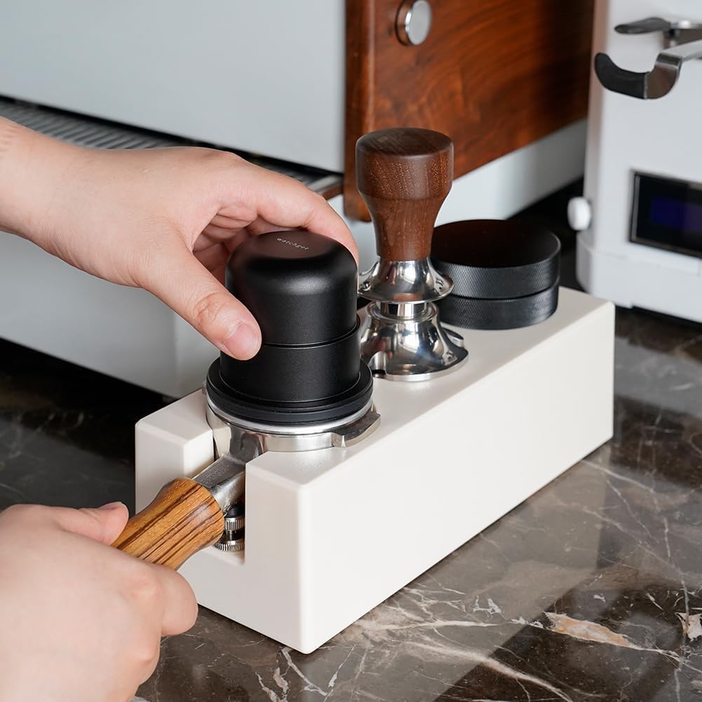 Watchget Tamper Stand, Tamping Stand, Espresso Tamper Mat, Coffee Tamper Mat, Espresso Tamping Station, Portafilter Holder, Tamping Station Base,