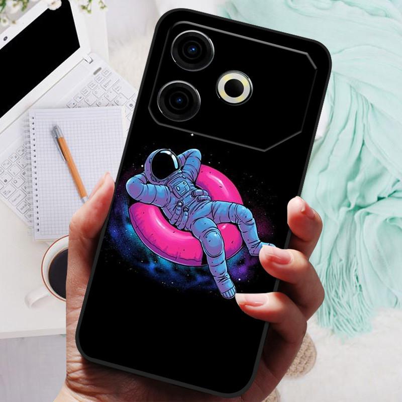 Für Tecno Pova 6 Neo Hülle Pova6 Neo Luxus Handy Silikon Rückseite Für Tecno Pova 6 Neo Hüllen Pova 6Neo Schutzhülle Capas