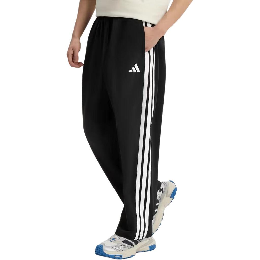 adidas Water-Resistant Woven Loose Fit Sports Lace-Up Casual Pants Men Bottoms LC8860