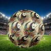 1pc Standard Football Size 5, Soccer Balls, Halloween Witch Black Hat Pattern Soccer Ball, Machine Stitched, Ball for Training & Outdoor Match