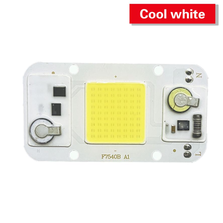 AC110V 220V LED COB CHIP 20W 30W 50W Cold White Warm White Light Full Spectrum Emitting Diode LED Matrix Indoor Plant Light