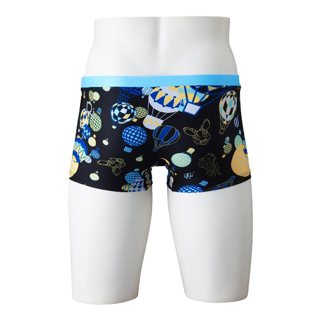 MIZUNO Competitive Swimming Exersuit Short Spats N2MBD566 XL size 09 Black (Mizuno) Swimwear, Swimming, [Ri collection]