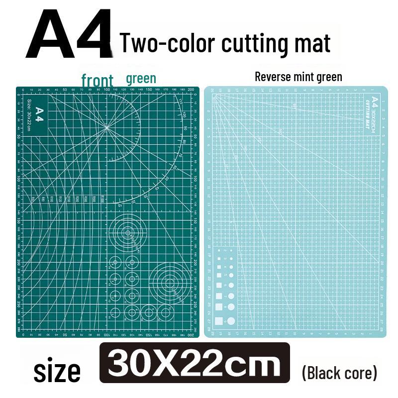 Thickened Double-Sided Cutting Pad - A2, A4, A5 Sizes, Hand-Cutting & Art Carving Board