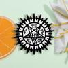 Black Butler Sebastian Cloisonné Star Pin - Anime Badge for Backpack or Hat