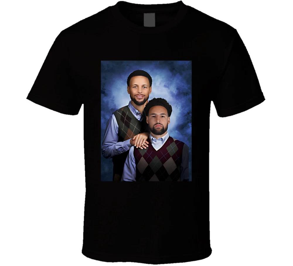 Steph Curry Clay Thompson Step Brothers Fan T Shirt S