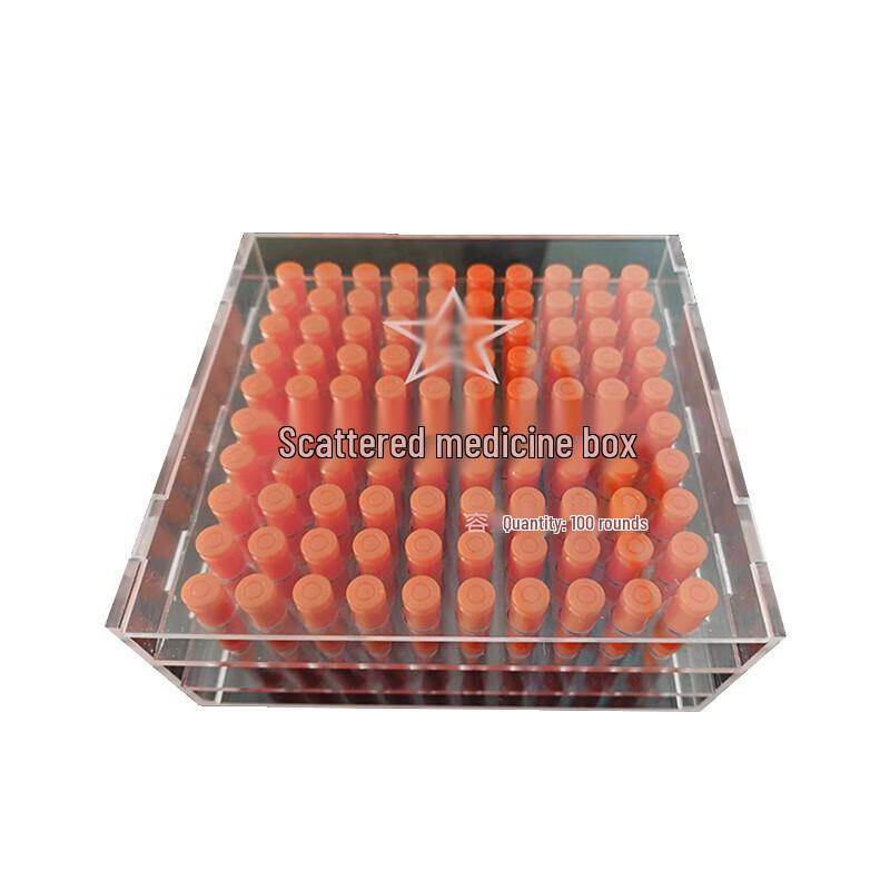 Plastic Transparent Bullet Storage Box for 7.62mm