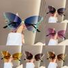 Rhinestone Butterfly Unique Sunglasses Womens Fashion Shades Personality