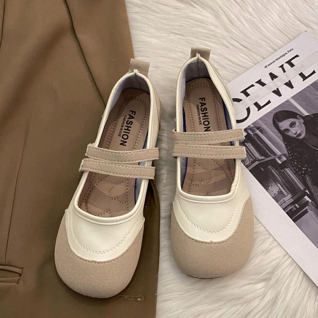 Women's Flats 2025New Casual Single Shoe Mary Jane Shoes for Women Slip-On Loafers Soft Sole Walking Flats Zapatos Mujer