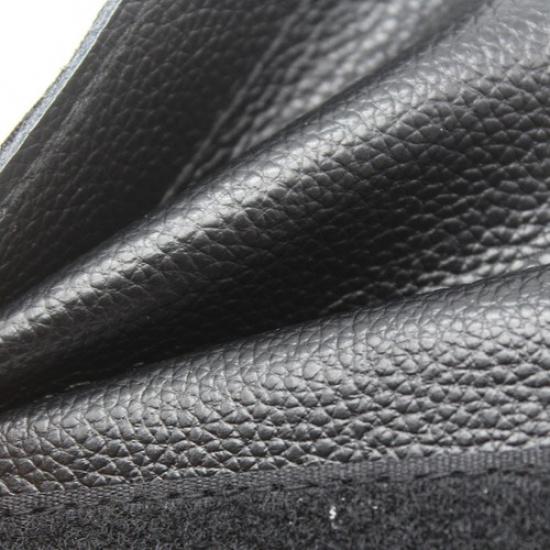 Black Door Handle Panel Pull Micro Leather Cover For Tesla Model 3 Y -2025