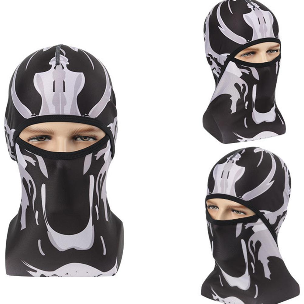 Skull Head Magic Turban Outdoor Sports Cycling Mountaineering Ski Headscarf Warm Breathable Mask