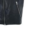 LIDNM made in Japan leather jacket L black Blouson Men's Used