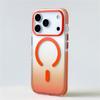 Gradient Color Matte Shockproof for Magsafe Case For iPhone 17 Air 16Pro 17Pro Max Wireless Charge Magnetic Hard Back Cover