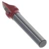10mm 6MM Router Bits 60-Degree Cutting Dia CNC V Bit Shank Cutting Tool  Woodworking Door Engraving