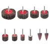 10Pcs 16-80Mm Sandpaper Grinding Flap Polishing Wheels Sanding Disc Shutter Polishing Wheel For Rotary Tool