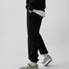 Men's Casual Pants Fall Vertical European Cotton Velvet Sports Trousers Fashion Loose Large Size All-match Straight Wide-leg Pants