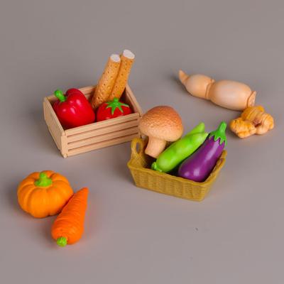 Micro Landscape Creative Simulation Realistic Food Vegetable Doll House Landscaping Diy Decoration Accessories Small Ornaments