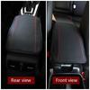 Car Center Console Box Pad Protector Universal Armrest Cover Non-slip Soft Fiber Leather Auto Decoration Styling Arm Rest Amagi