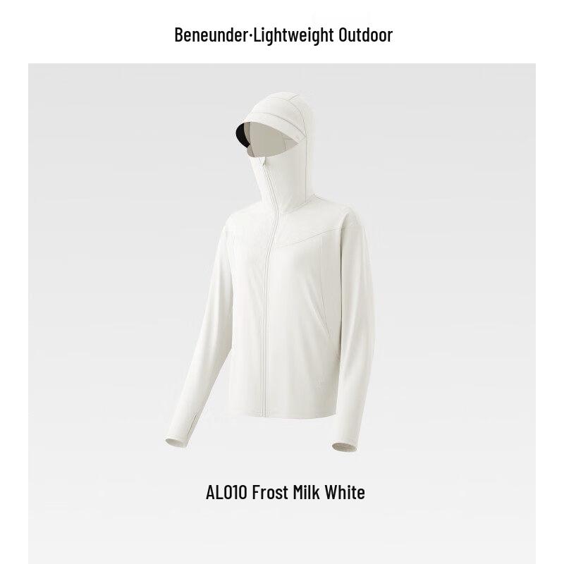 Beneunder Women s Cooling Loose-Fit Sun Protection Jacket AL010 L кремово-белый