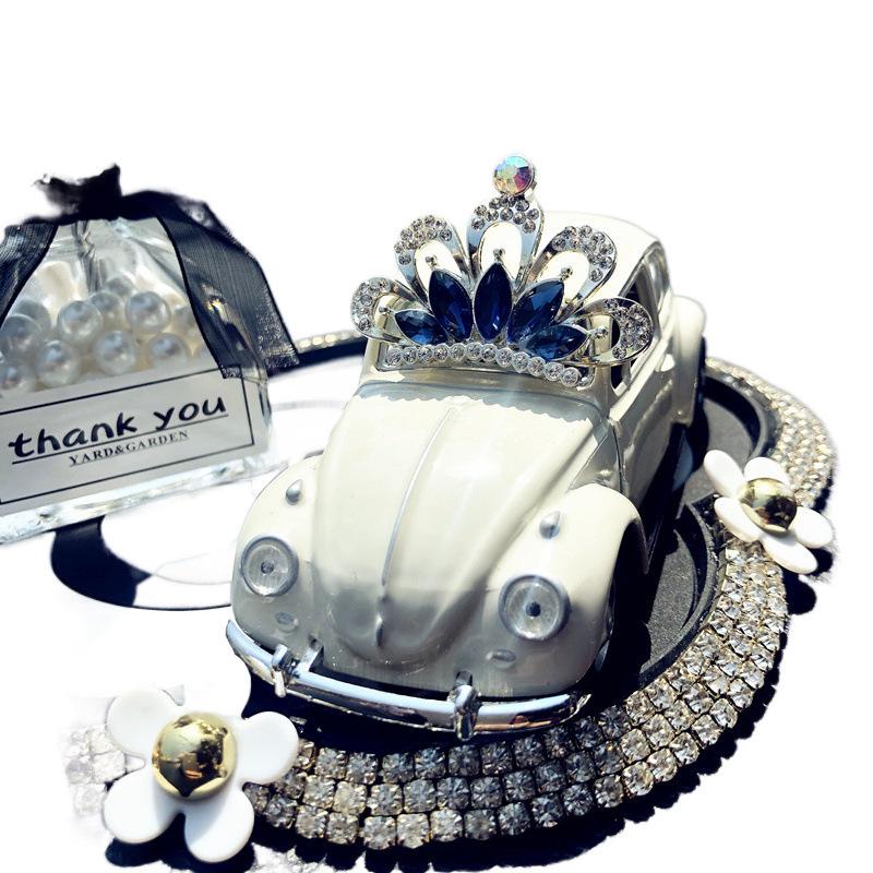 Elegant Car Interior Decor: Stylish Lady Dashboard Ornaments