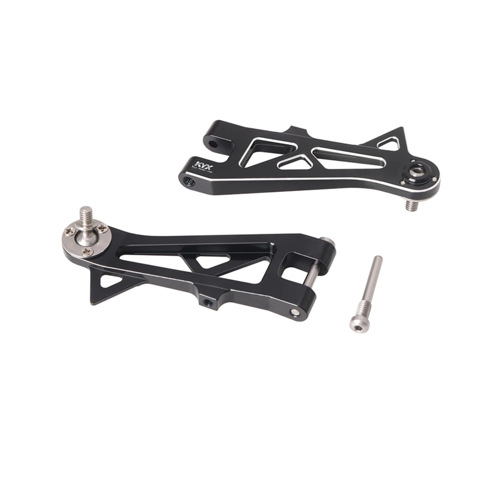 

XBERSTAR Front Upper Swing Arm for Tamiya 1/10 Hotshot II 4WD RC Lower Arm, Aluminum Alloy Lower Swing Arm, RC Car Upgrade Parts