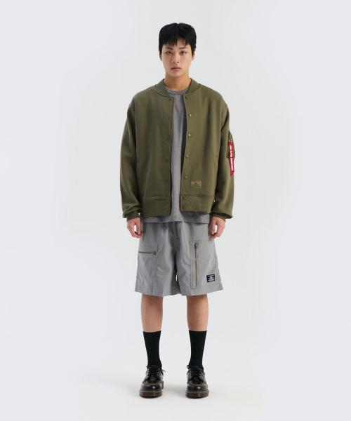 Alpha Industries Ma-1 Fleece Jacket Og-107 Green