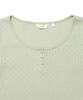 LEE Women'S Button-Up Punching T-Shirt Mint