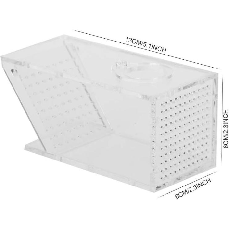 Fish Trap Catcher Box, Fish Tank, Tasteless Non-Toxic Safe for Fish Tank Aquarium
