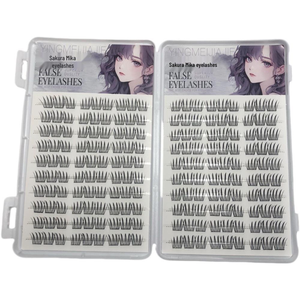 ACE Barbie Natural Segment Korean Idol False Eyelashes – No Glue Needed