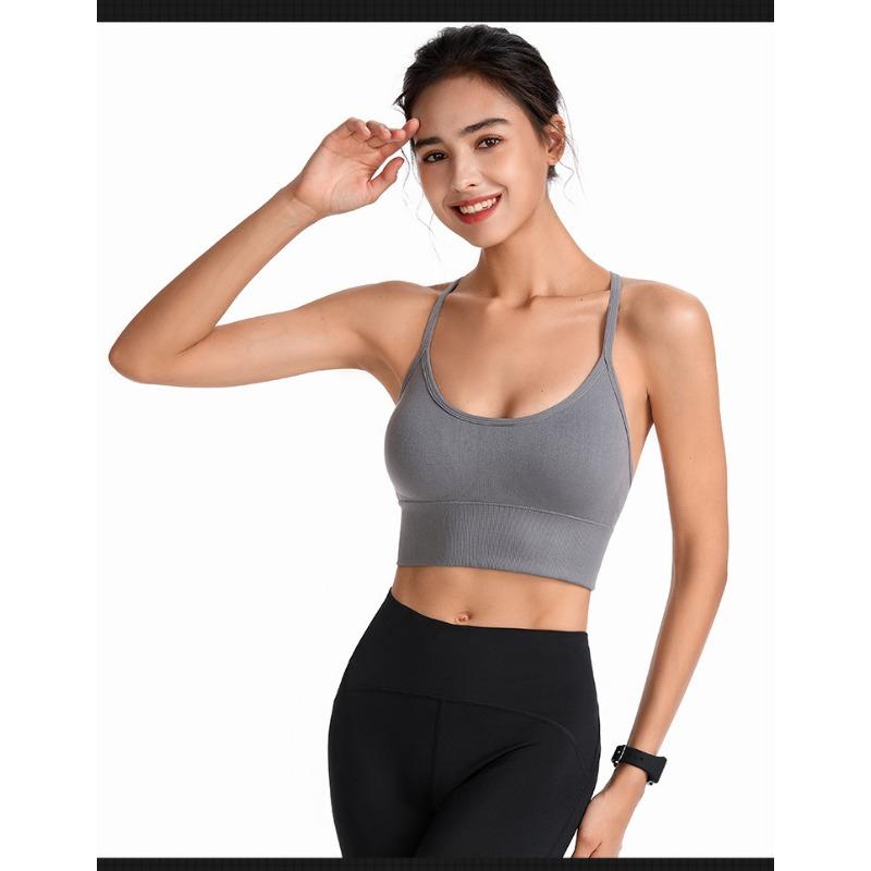 Wireless Yoga Sports Bra Shock Absorbing Fitness Underwear For Women Plus Size