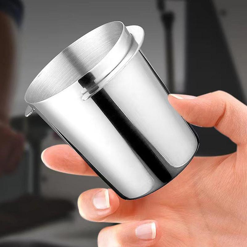 Koffiedoseerbeker 51/53/58 Mm Roestvrij Staal Koffiedoseerbeker Poederdispenser Onderdeel Voor Espressomachine Koffiezetapparaat Accessoires