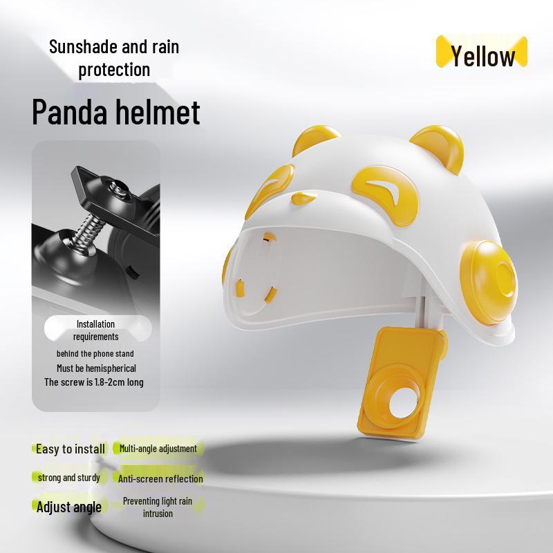 Popular Cartoon Motorcycle & Bicycle Phone Holder - Rainproof & Sunshade