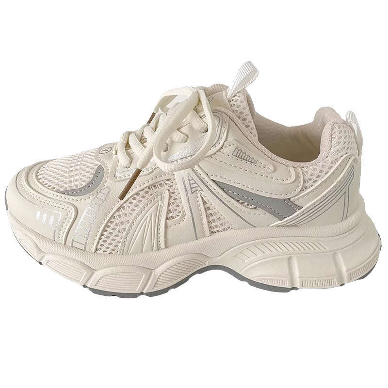 Summer women's shoes dad shoes women's breathable mesh shoes shoes with wide-leg pants platform sneakers