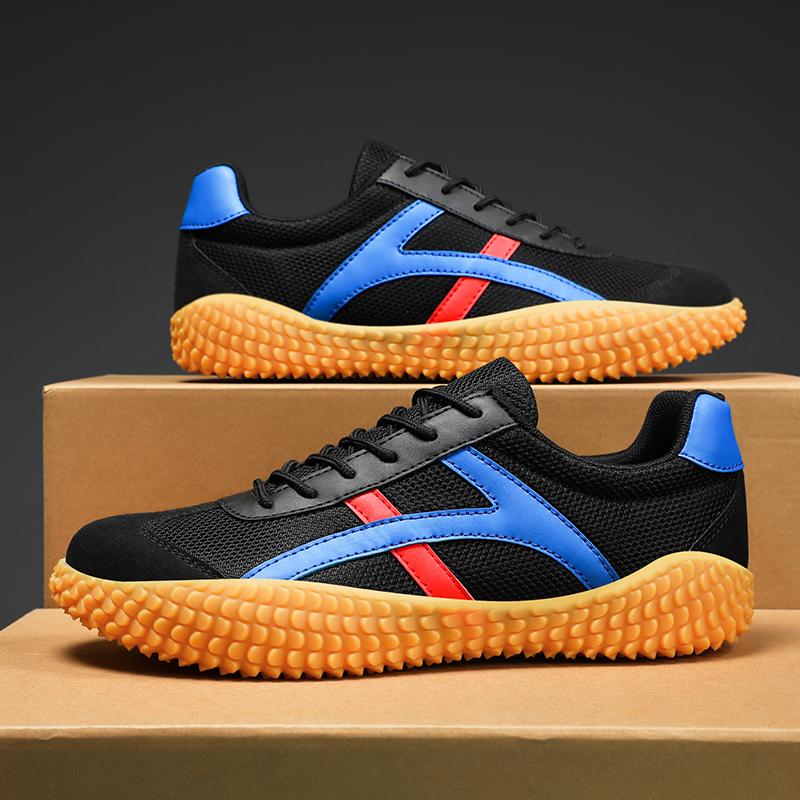 

Мужская спортивная обувь, женская повседневная обувь для бега, уличные кроссовки для студентов, черные кроссовки для бега для пары, большие размеры EU: 45 чёрный