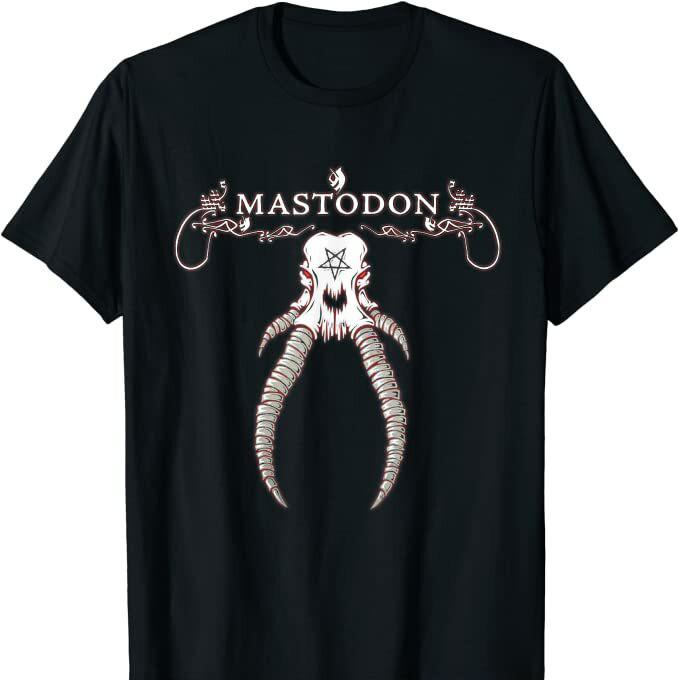 Mastodon Band Blood Mountain Short Sleeve Black S234XL Unisex Tee Shirt Unisex T-Shirt XXXL
