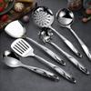 Steel Non-stick Shovel Turner Soup Spoon Spatula Pasta Server Kitchenware Cookware Kitchen Utensils
