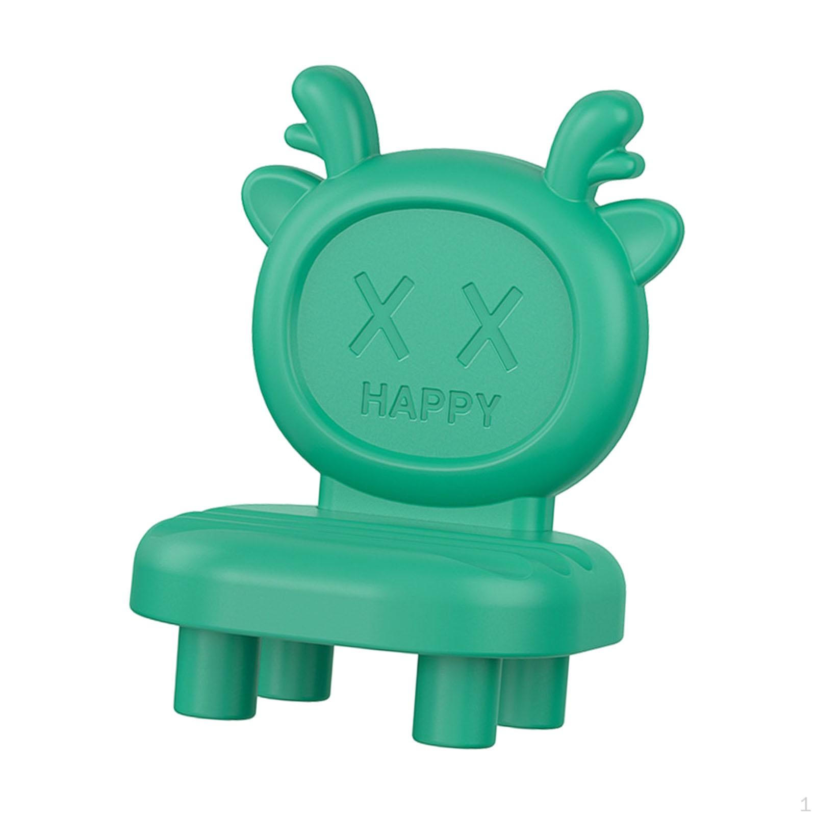 

Desktop Phone Holder Bracket Cartoon Compact Cellphone Holder, Home Decor Gift Practical зелений